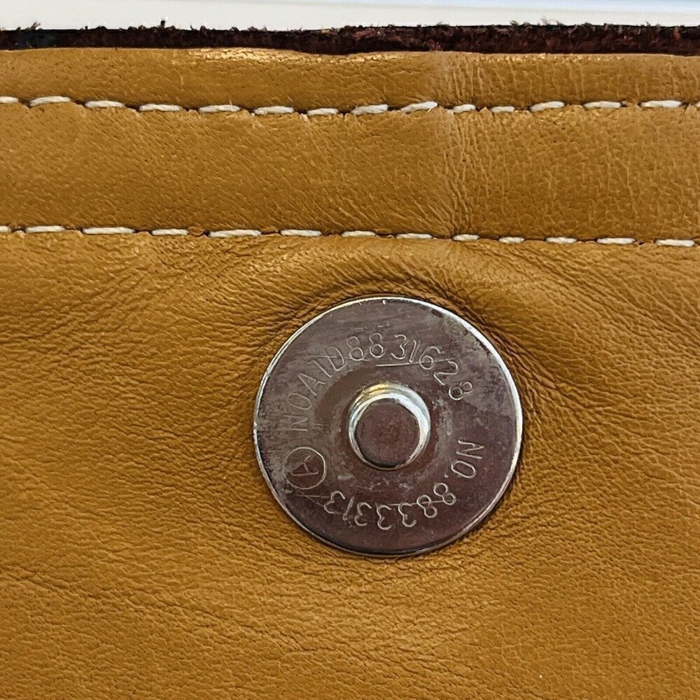 Vintage Coach Monterey Flap Top Leather Crossbody Shoulder Bag Purse - Picture 14 of 16